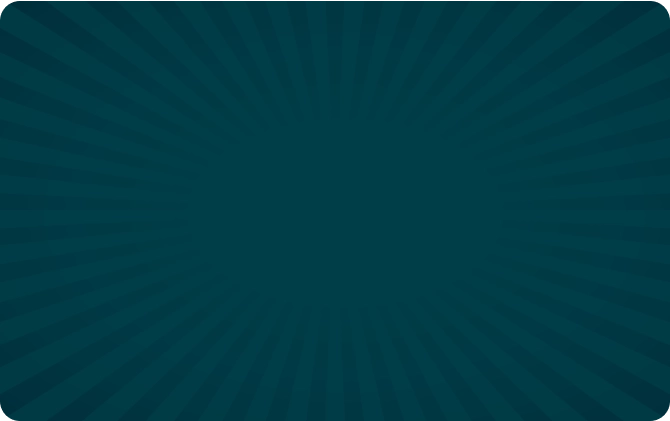 Teal textured abstract background with diagonal radiating lines, cut-out on transparent background